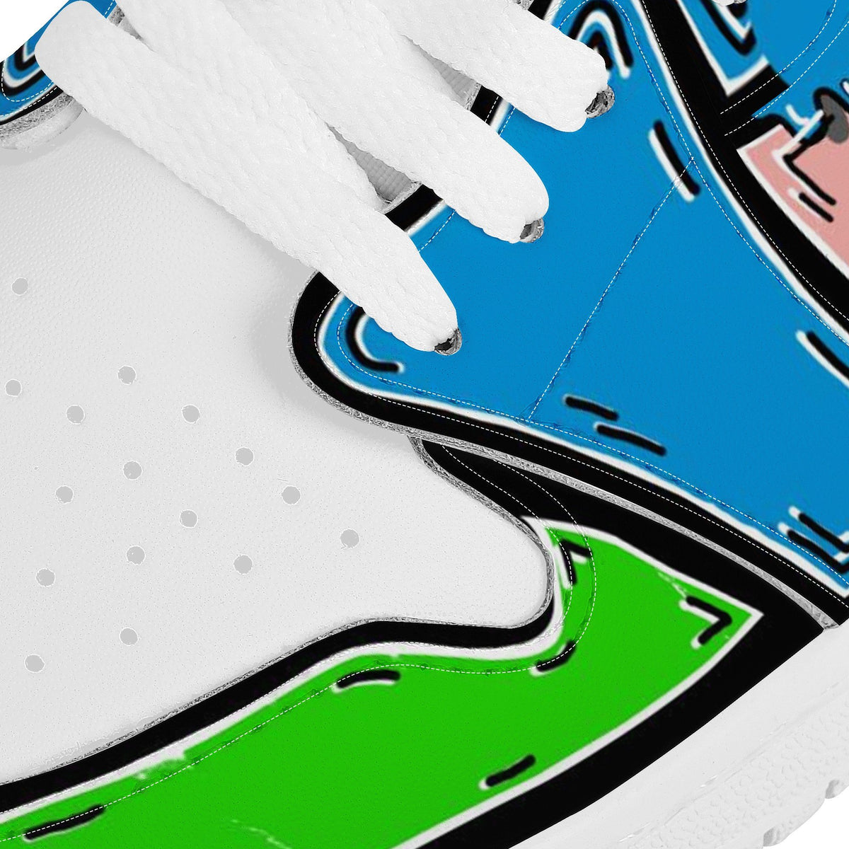 Drip Custom Nike Air Jordan 1 Leather Sneaker