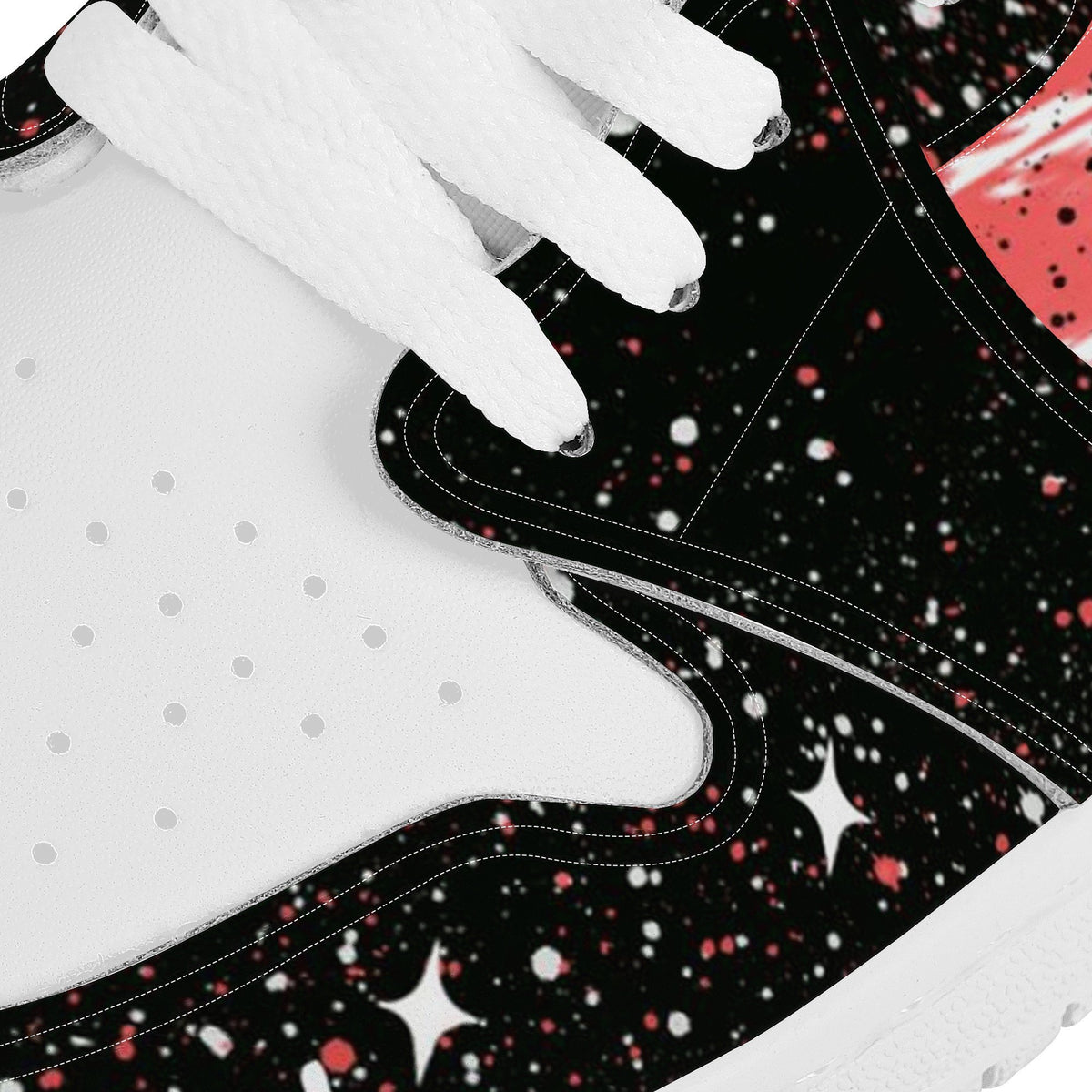 Smile Custom Nike Air Jordan 1 Leather Sneaker