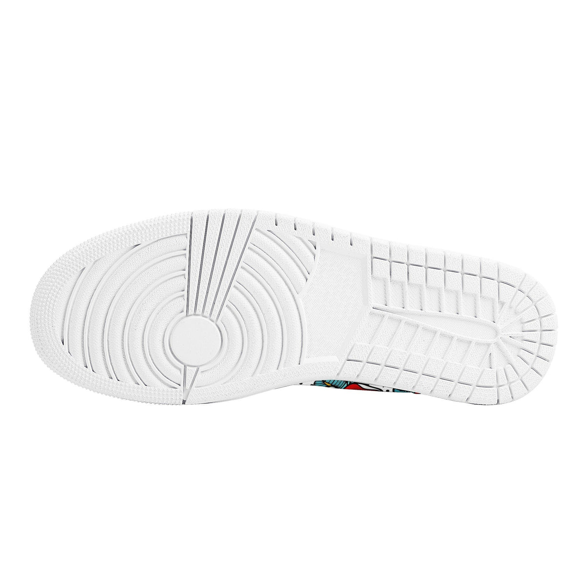 Rose Custom Nike Air Jordan 1 Leather Sneaker