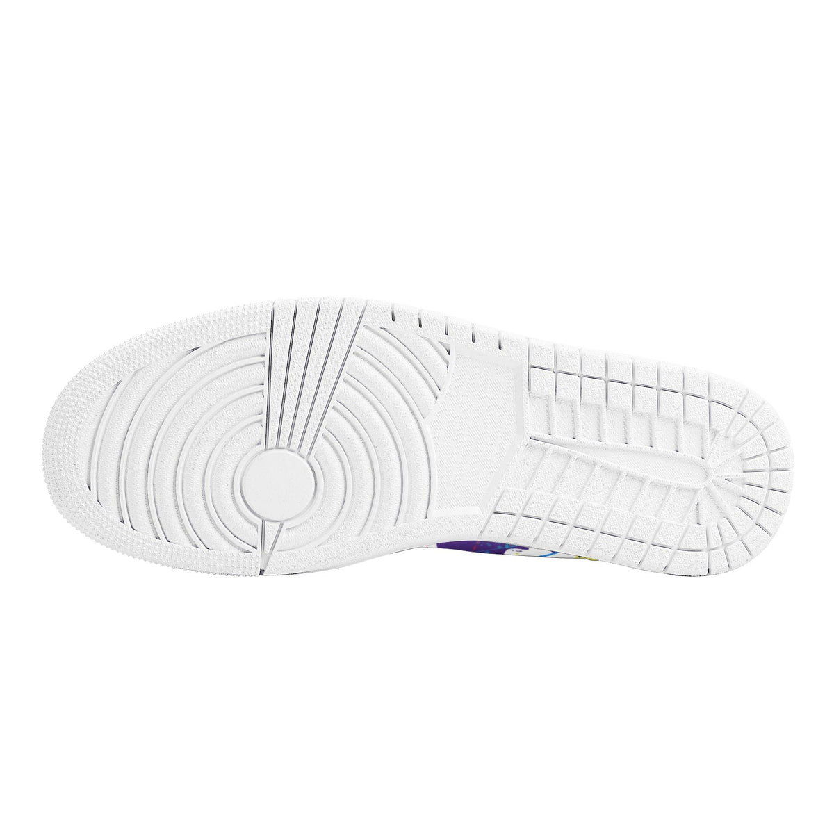 Splatter Custom Nike Air Jordan 1 Leather Sneaker