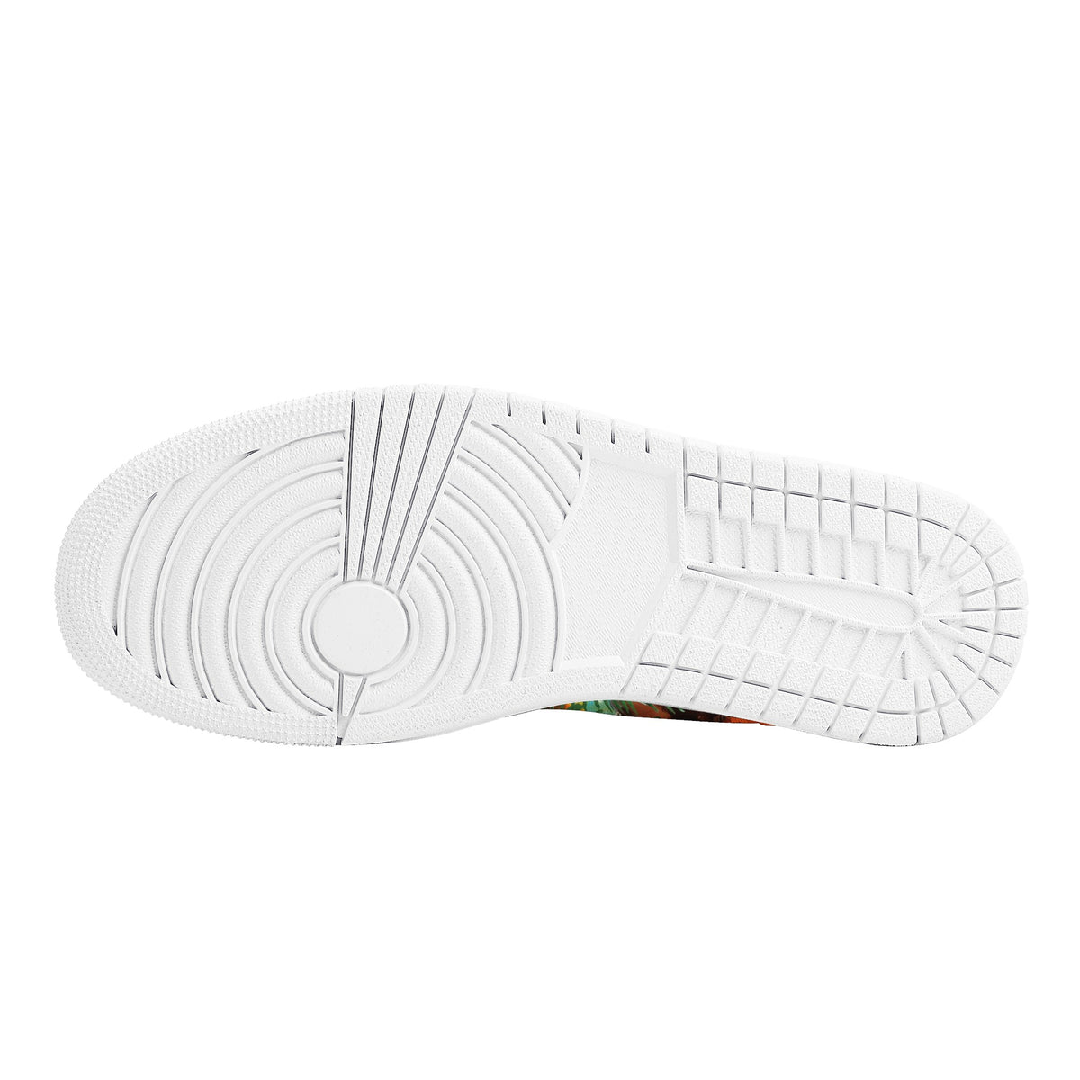 Fox Custom Nike Air Jordan 1 Leather Sneaker