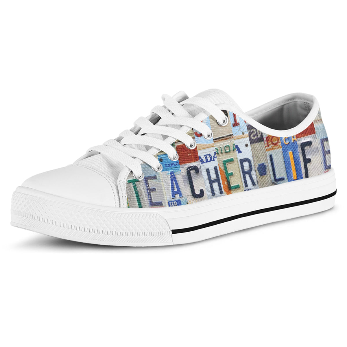 Teacher Life Canvas Shoes
