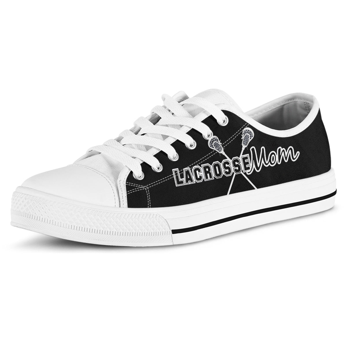 Lacrosse Mom Canvas Shoes
