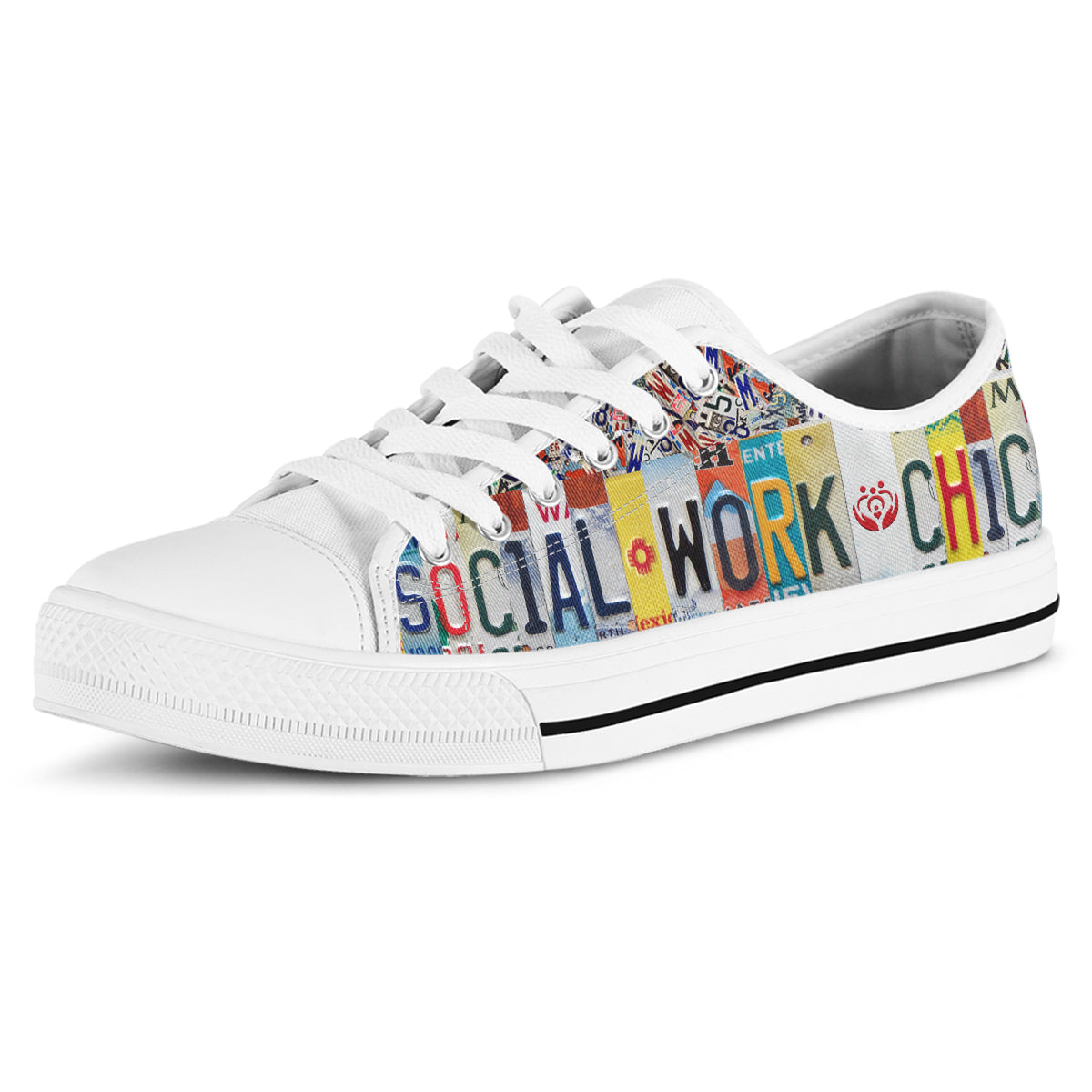 Social Work Chick Canvas Shoes