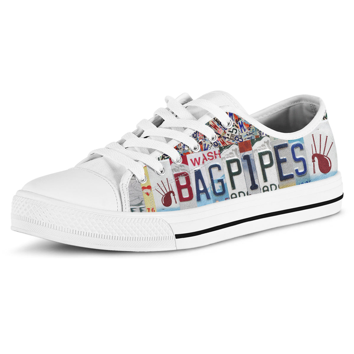 Bagpipes Canvas Shoes