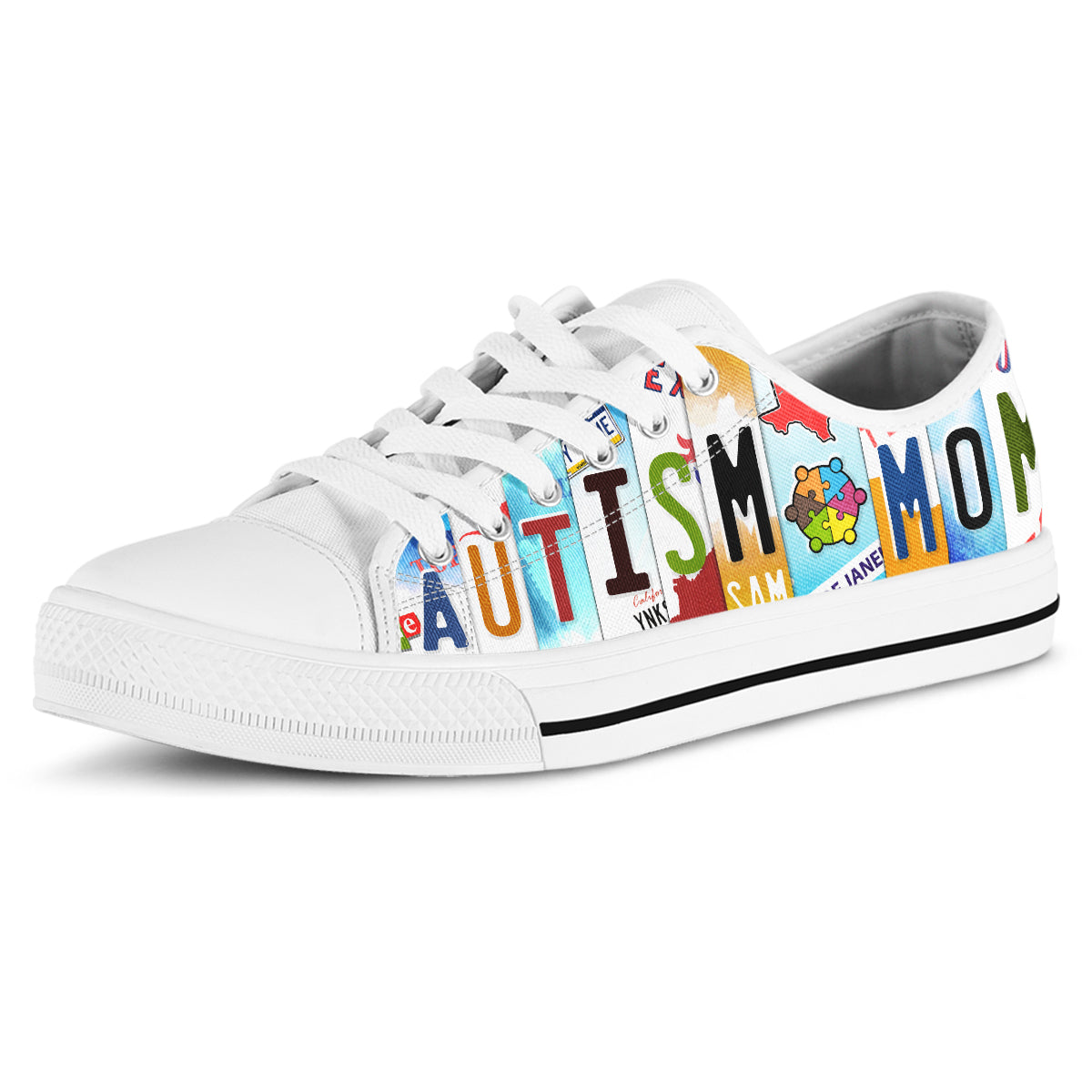 Autism Mom Canvas Shoes