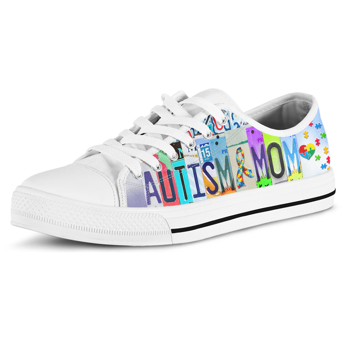 Autism Mom Canvas Shoes