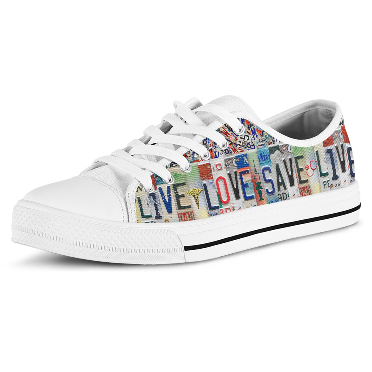 School Nurse Canvas Shoes