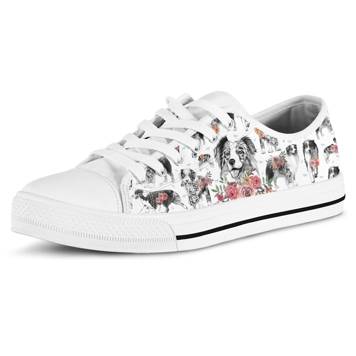 Charles Spaniel Canvas Shoes