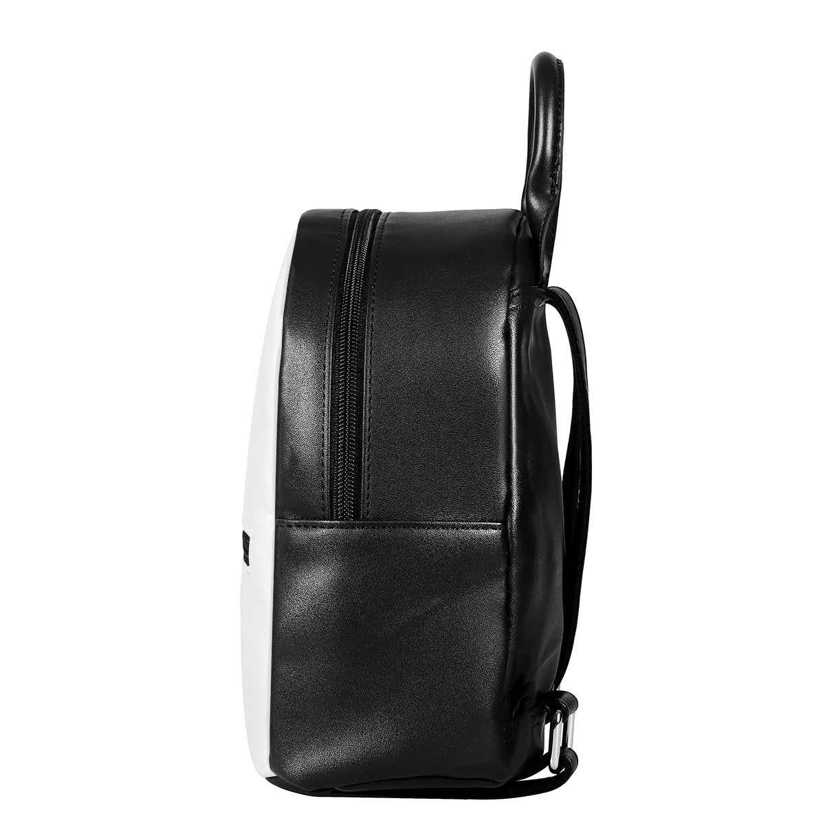 Custom Mini Zip Leather Backpack
