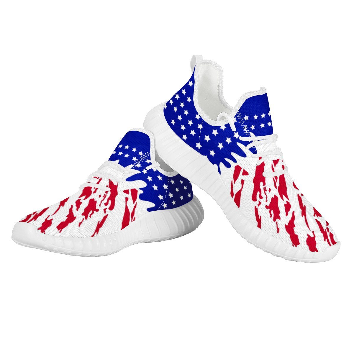 American Flag Mesh Knit Sneaker Yeezy, American Flag noxfan 