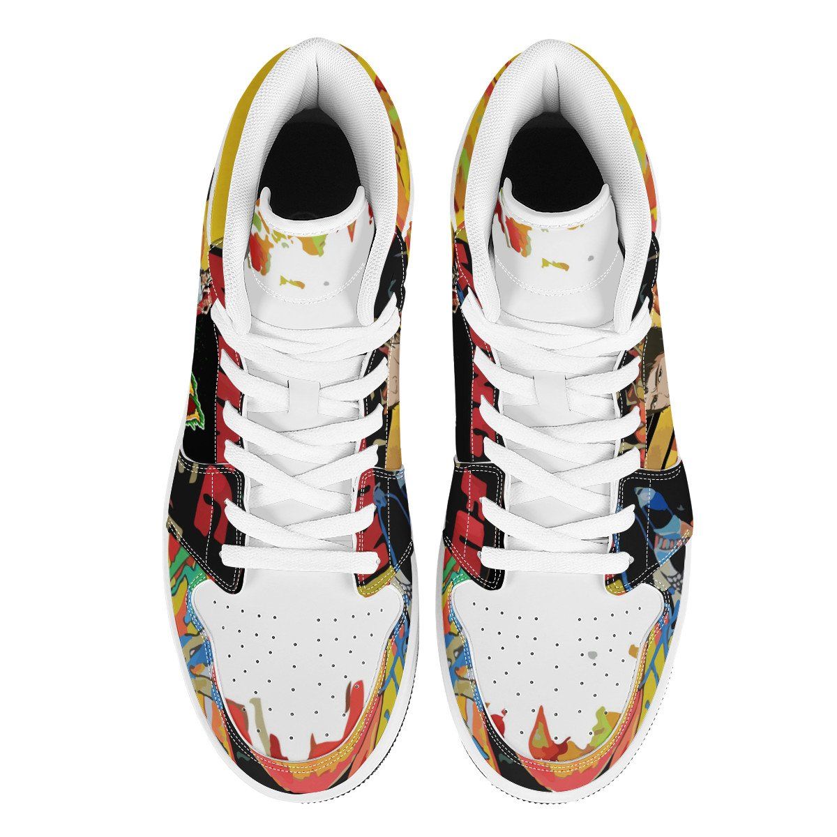 Bruce Lee High Top Leather Sneaker High-top, Sneaker noxfan 