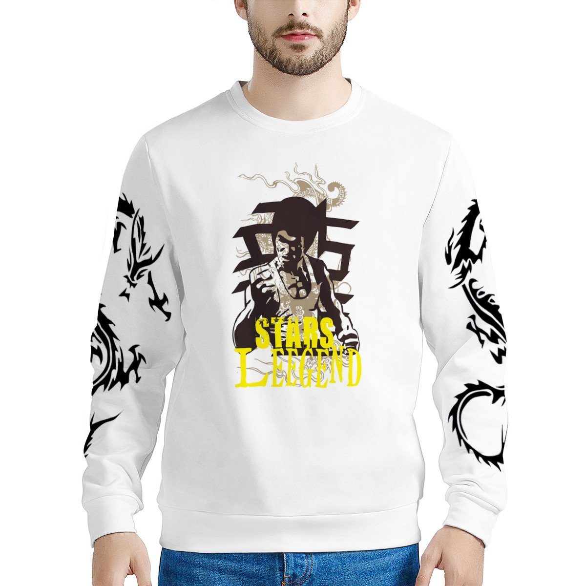 Bruce Lee Sweatshirt Sweatshirt, Bruce Lee noxfan 