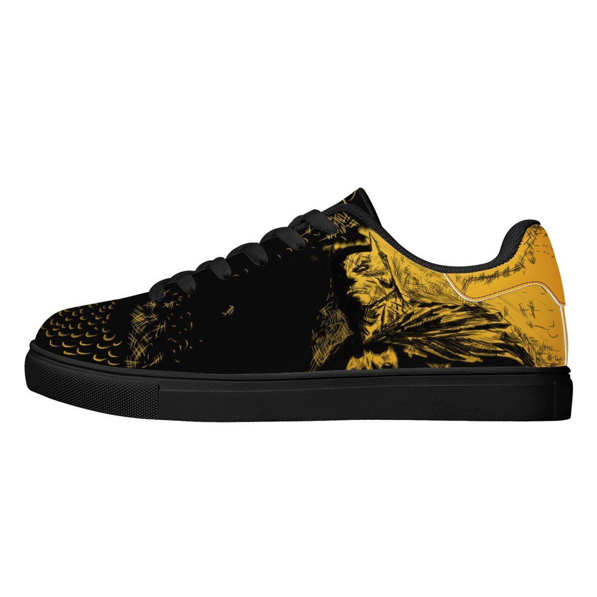 Bruce Low Top Sneaker Stan Smith, Batman noxfan Women US6 (EU37) 