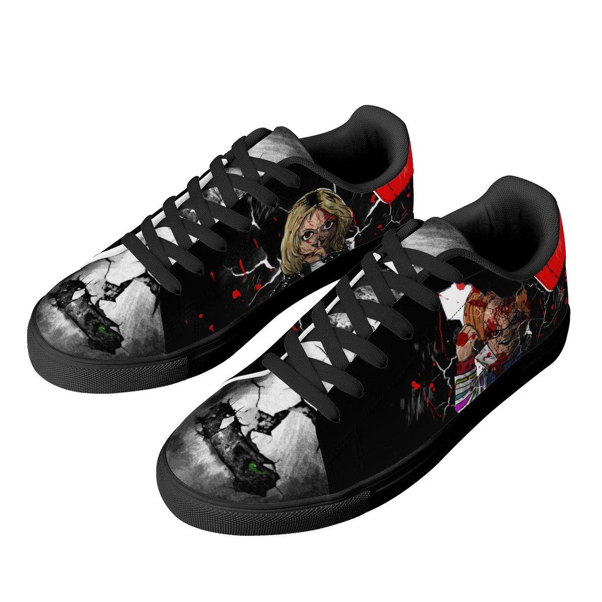 Chucky Low Top Sneaker Stan Smith, Horror, Chucky, Child&#39;s Play noxfan 