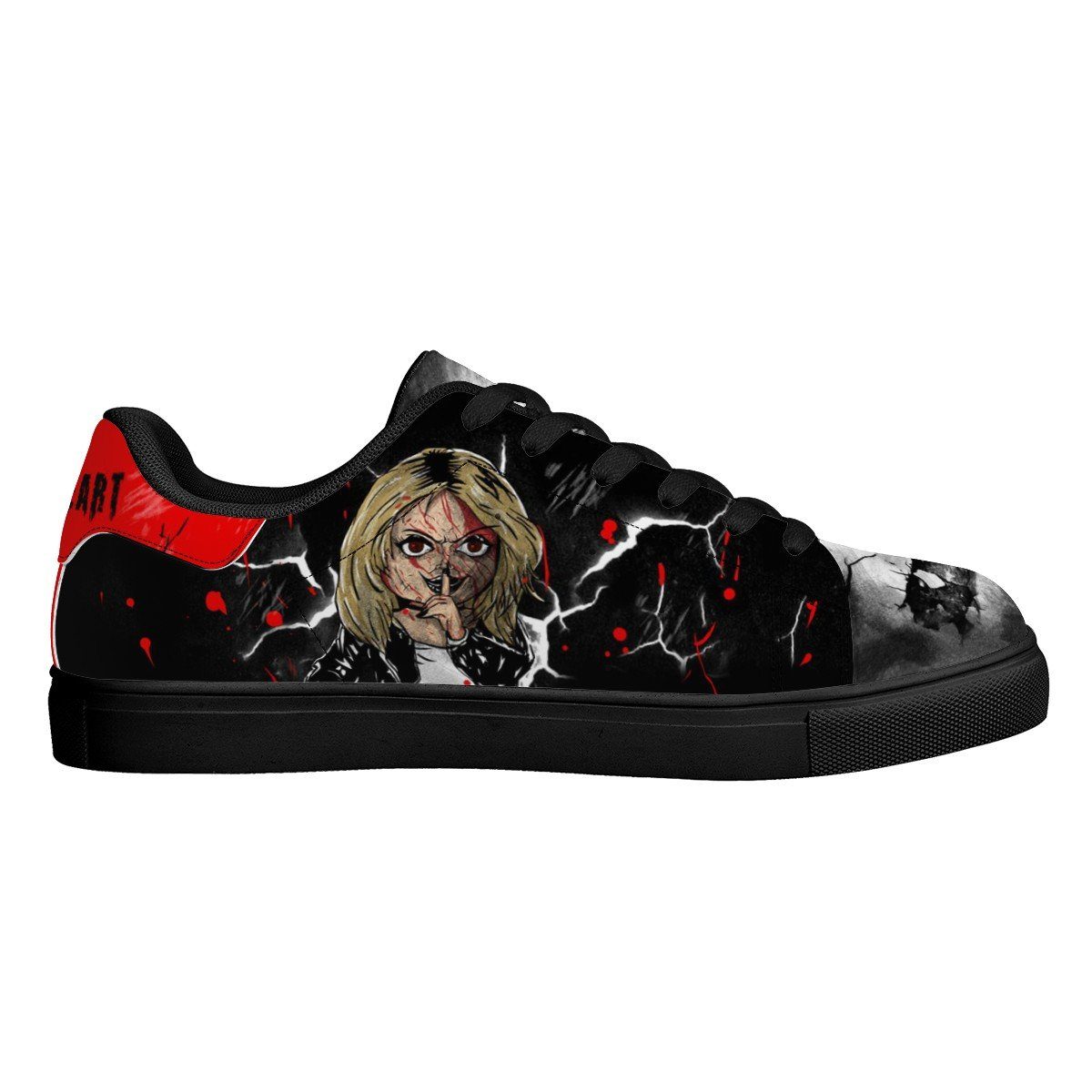 Chucky Low Top Sneaker Stan Smith, Horror, Chucky, Child&#39;s Play noxfan 