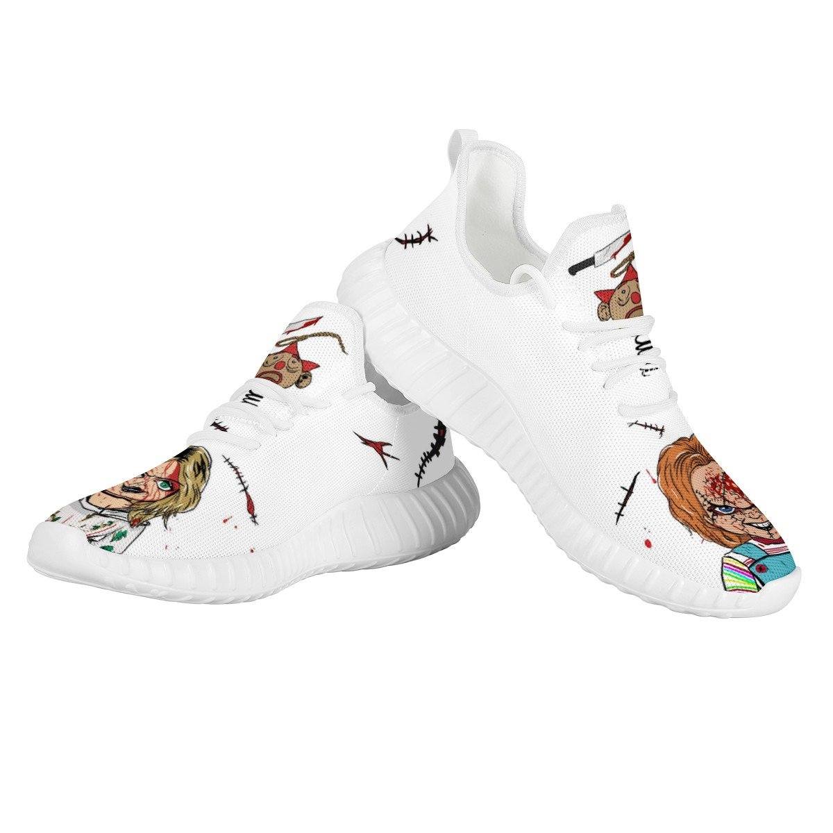 Chucky Mesh Knit Sneaker Yeezy, Horror, Chucky noxfan 