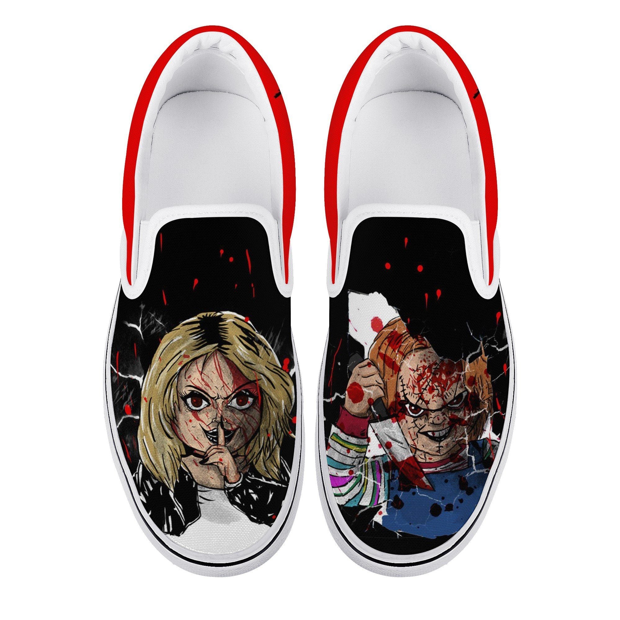 Chucky Custom Vans Slip On Shoes