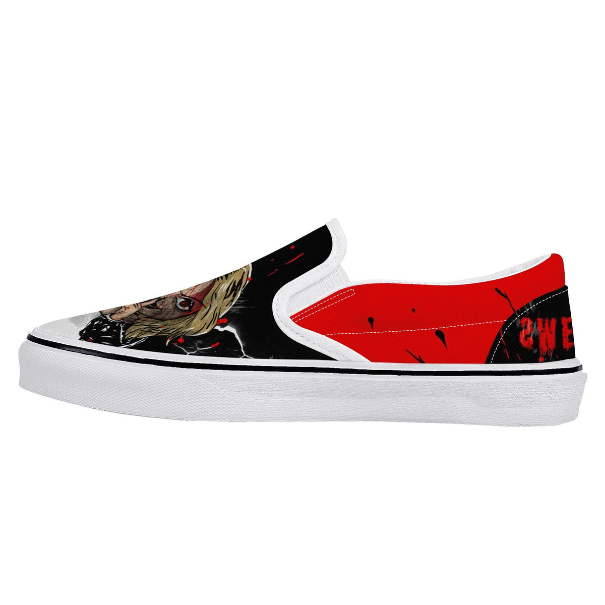 Chucky Custom Vans Slip On Shoes