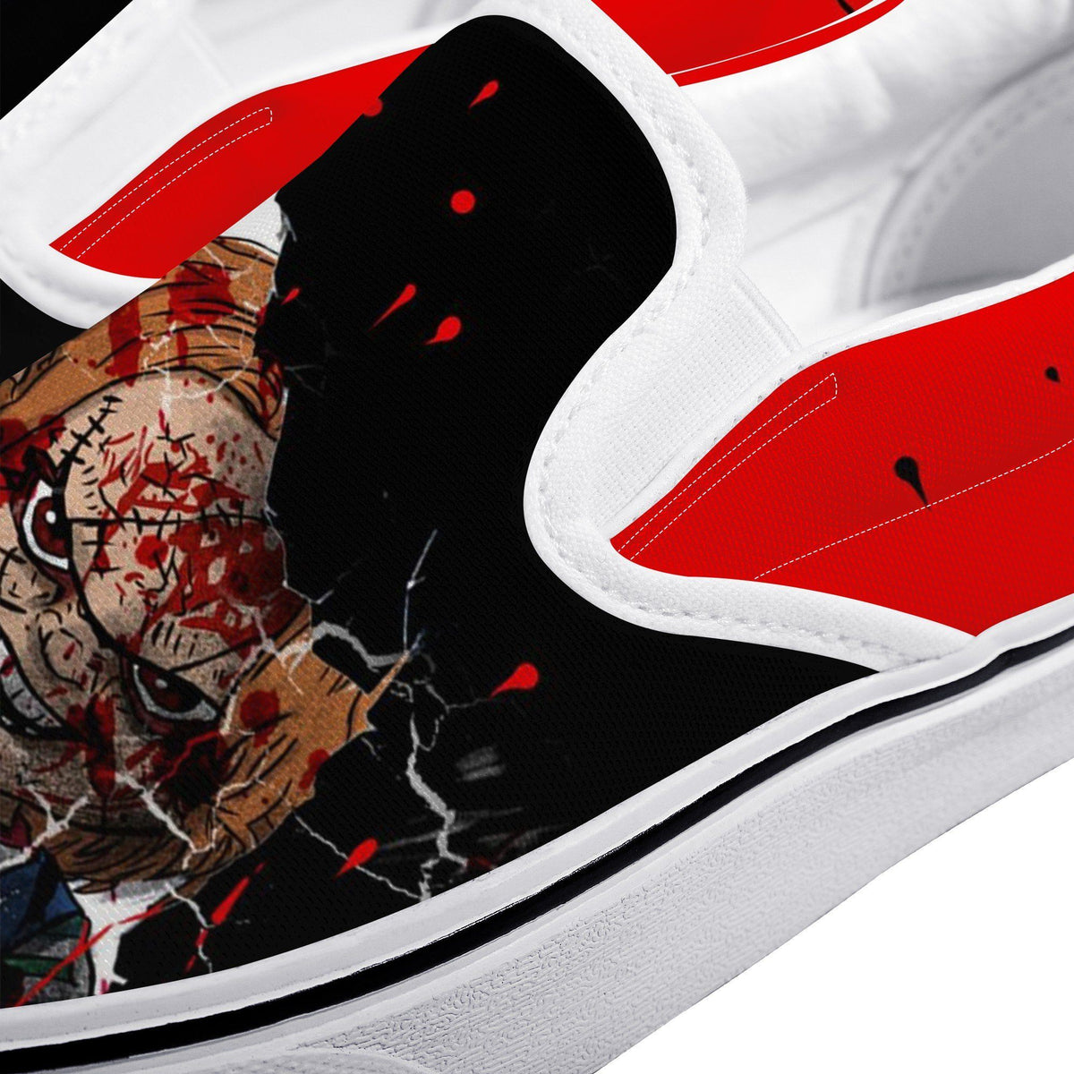 Chucky Custom Vans Slip On Shoes