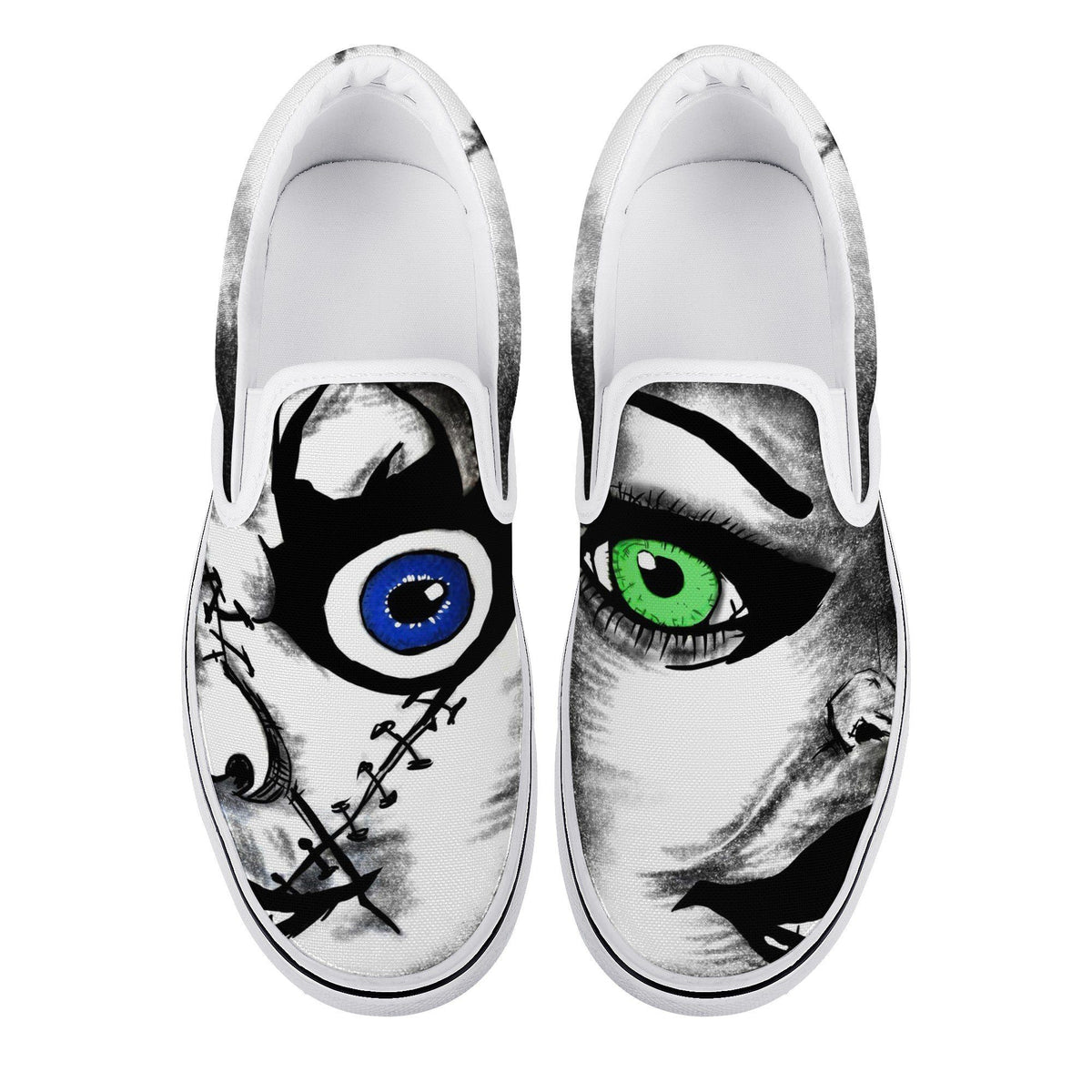 Chucky Custom Vans Slip On Shoes