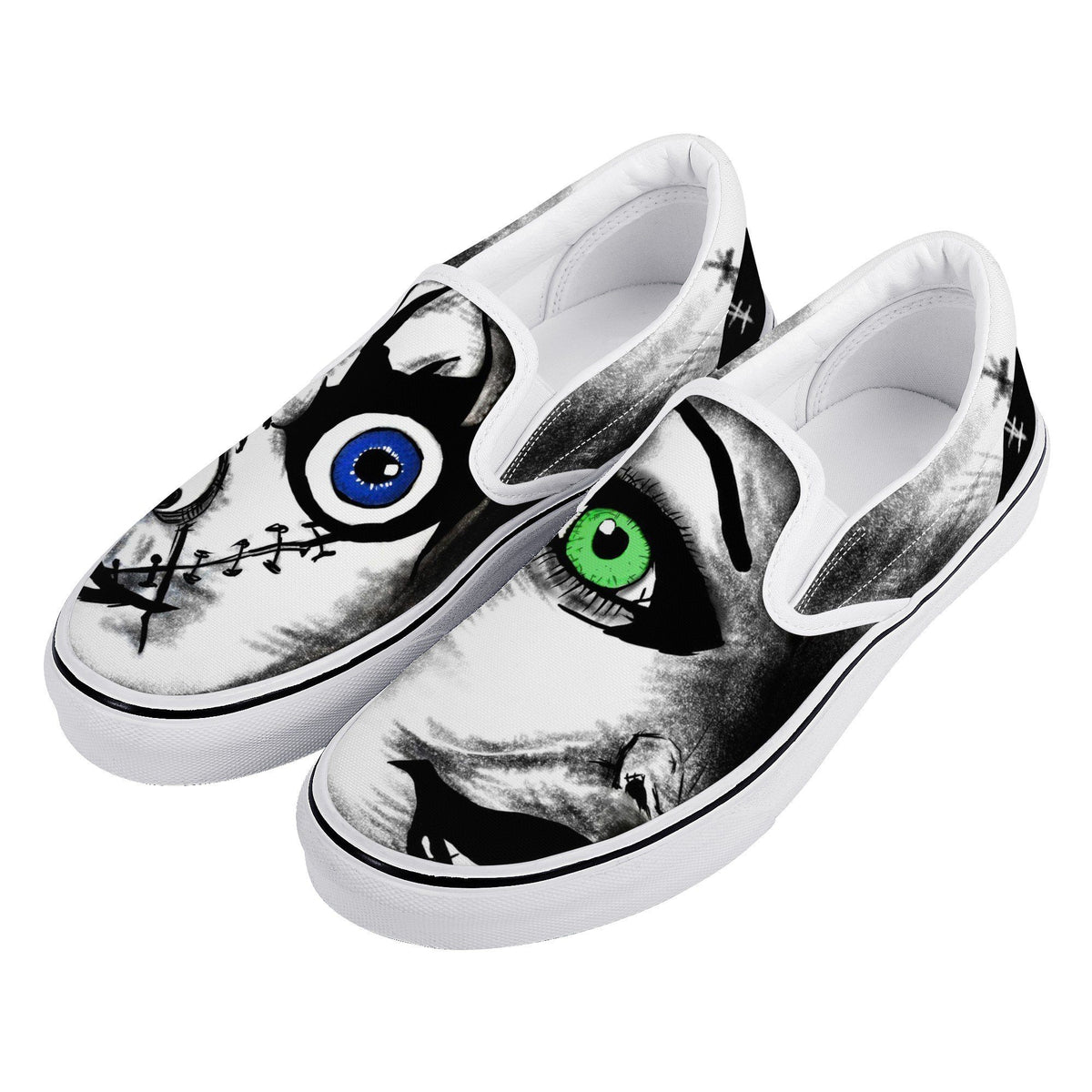 Chucky Custom Vans Slip On Shoes