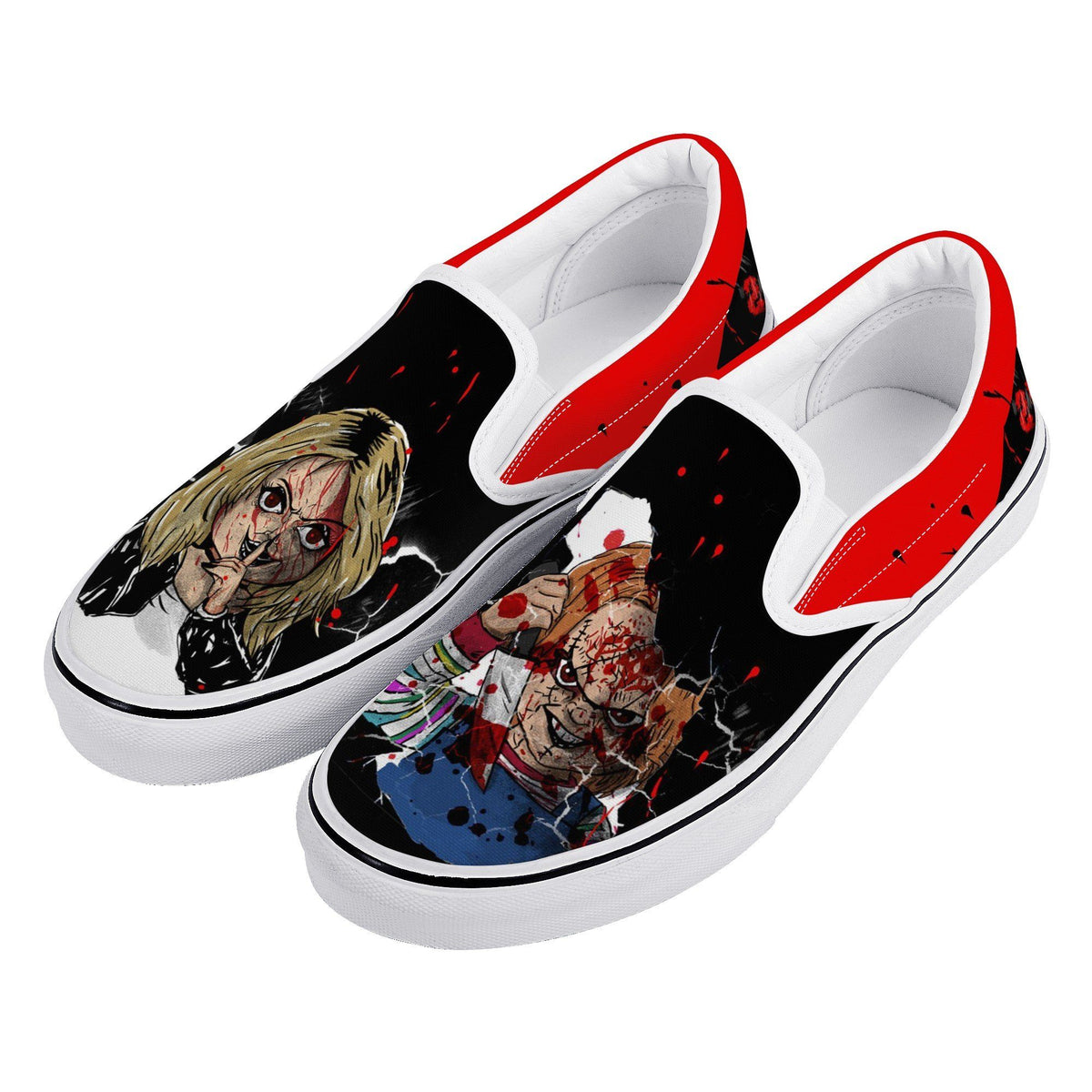 Chucky Custom Vans Slip On Shoes