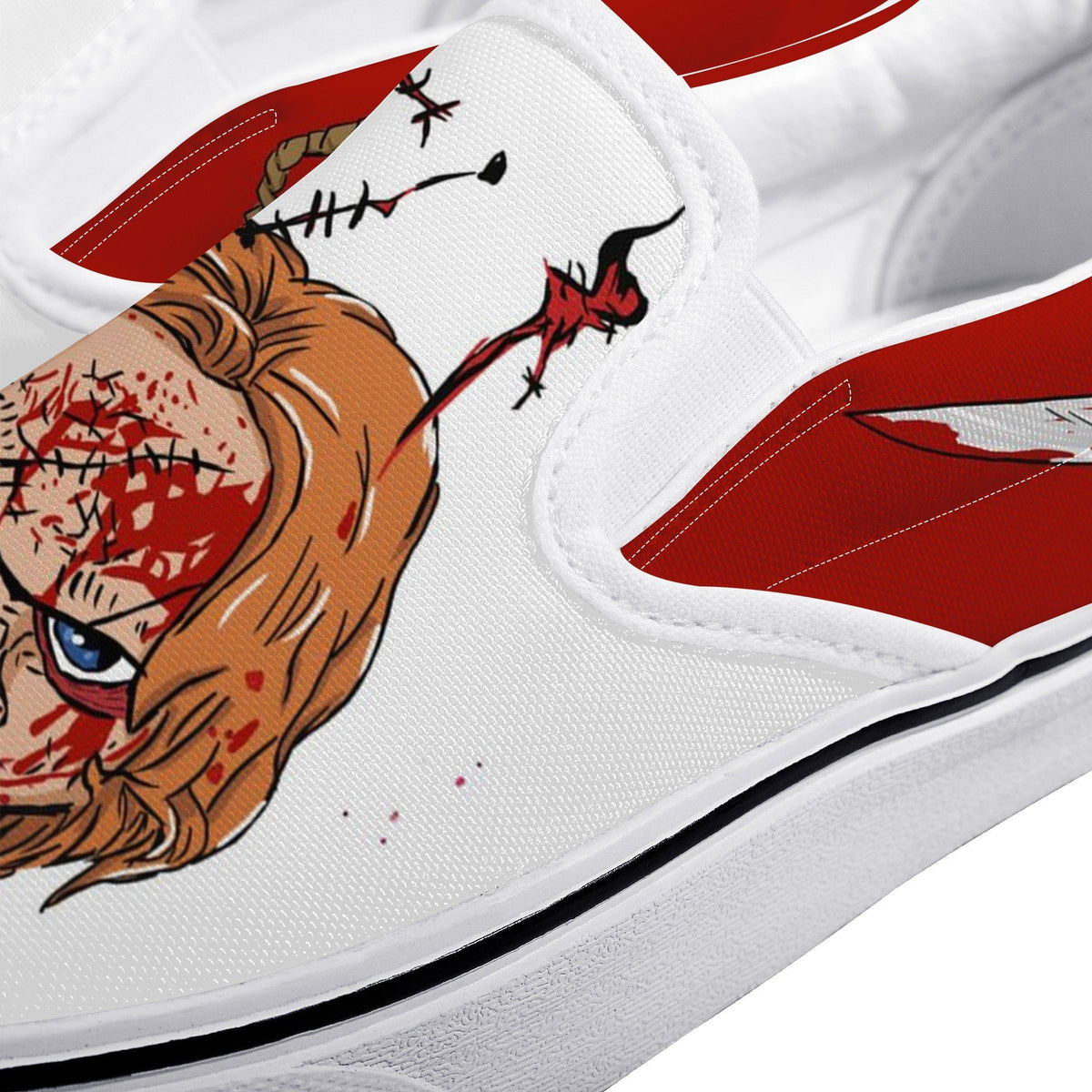 Chucky Custom Vans Slip On Shoes