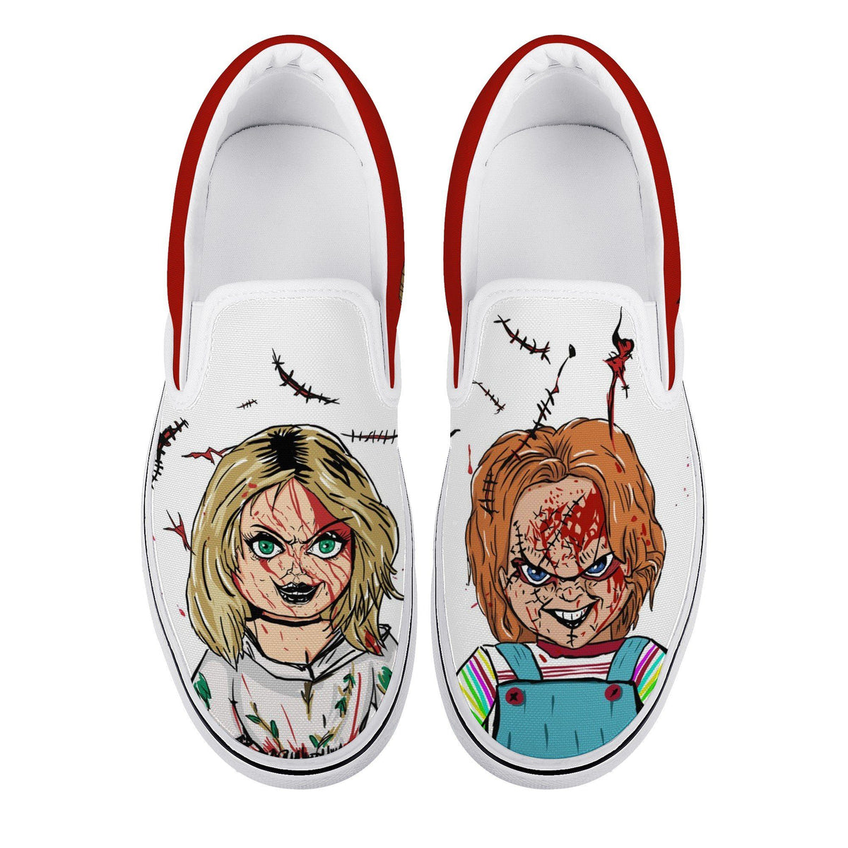 Chucky Custom Vans Slip On Shoes