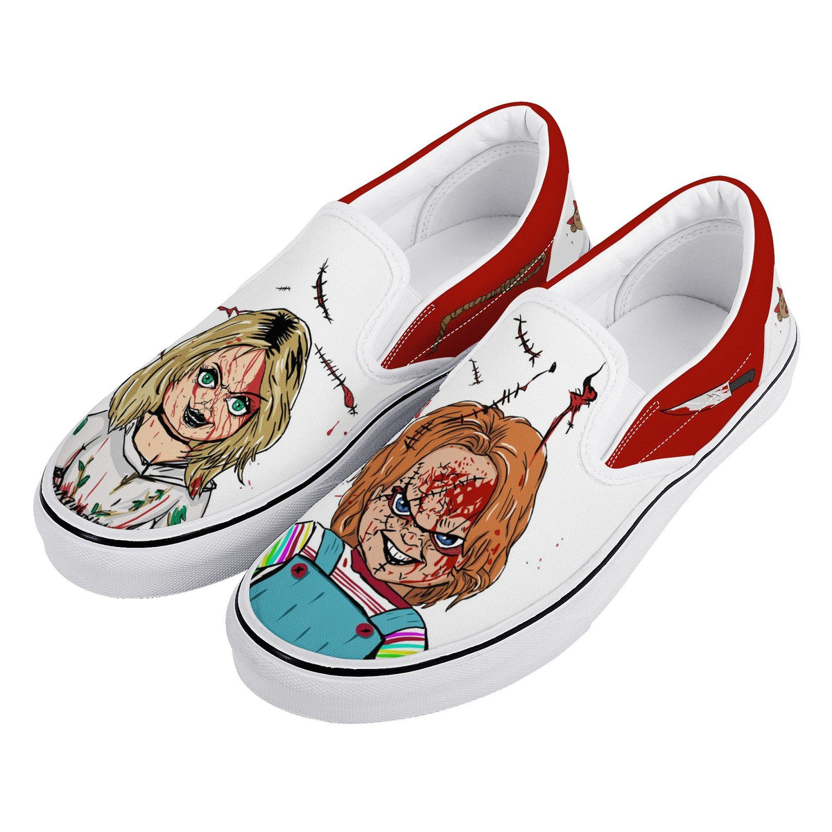 Chucky Custom Vans Slip On Shoes