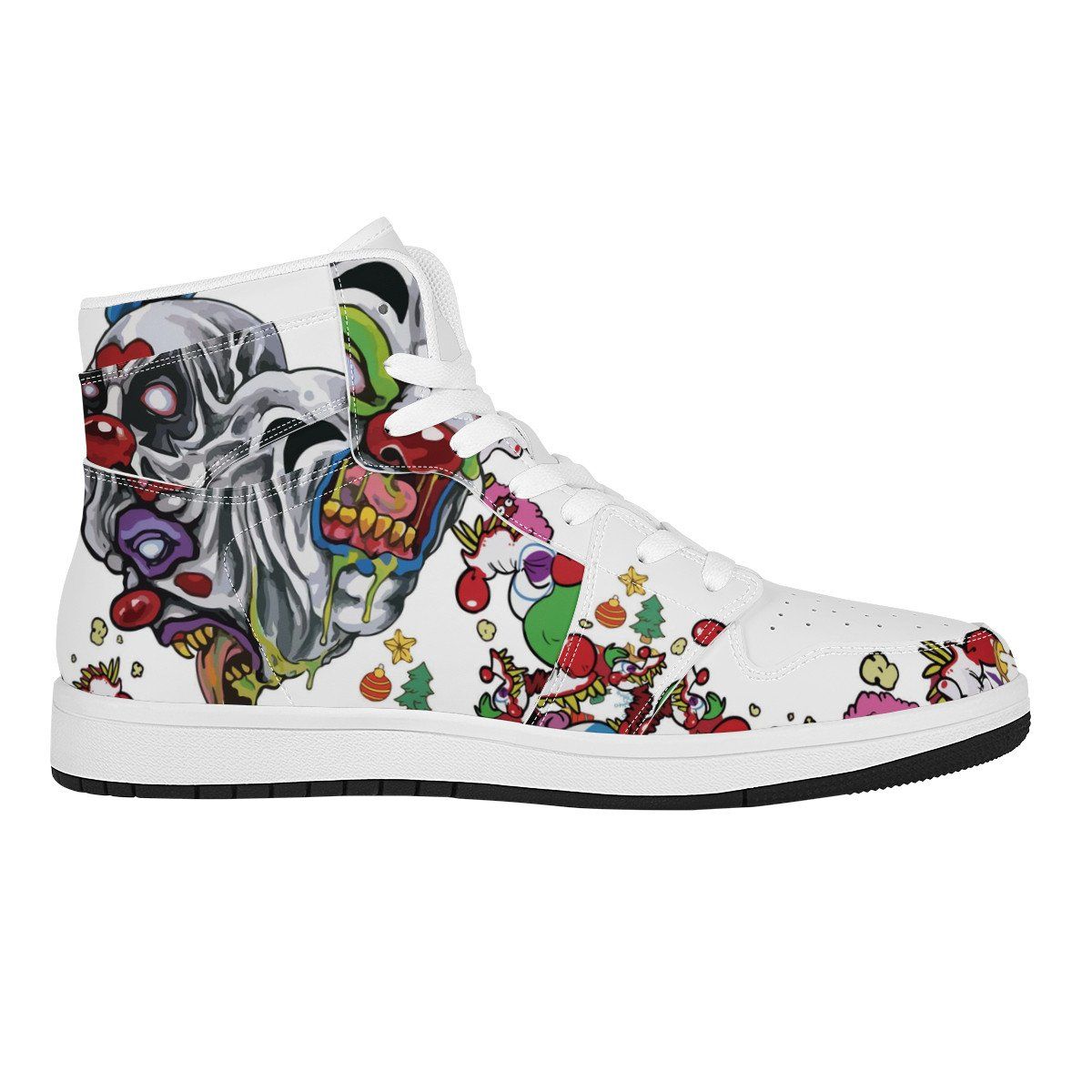 Clown High Top Leather Sneaker Custom Jordan 1, Clown noxfan 