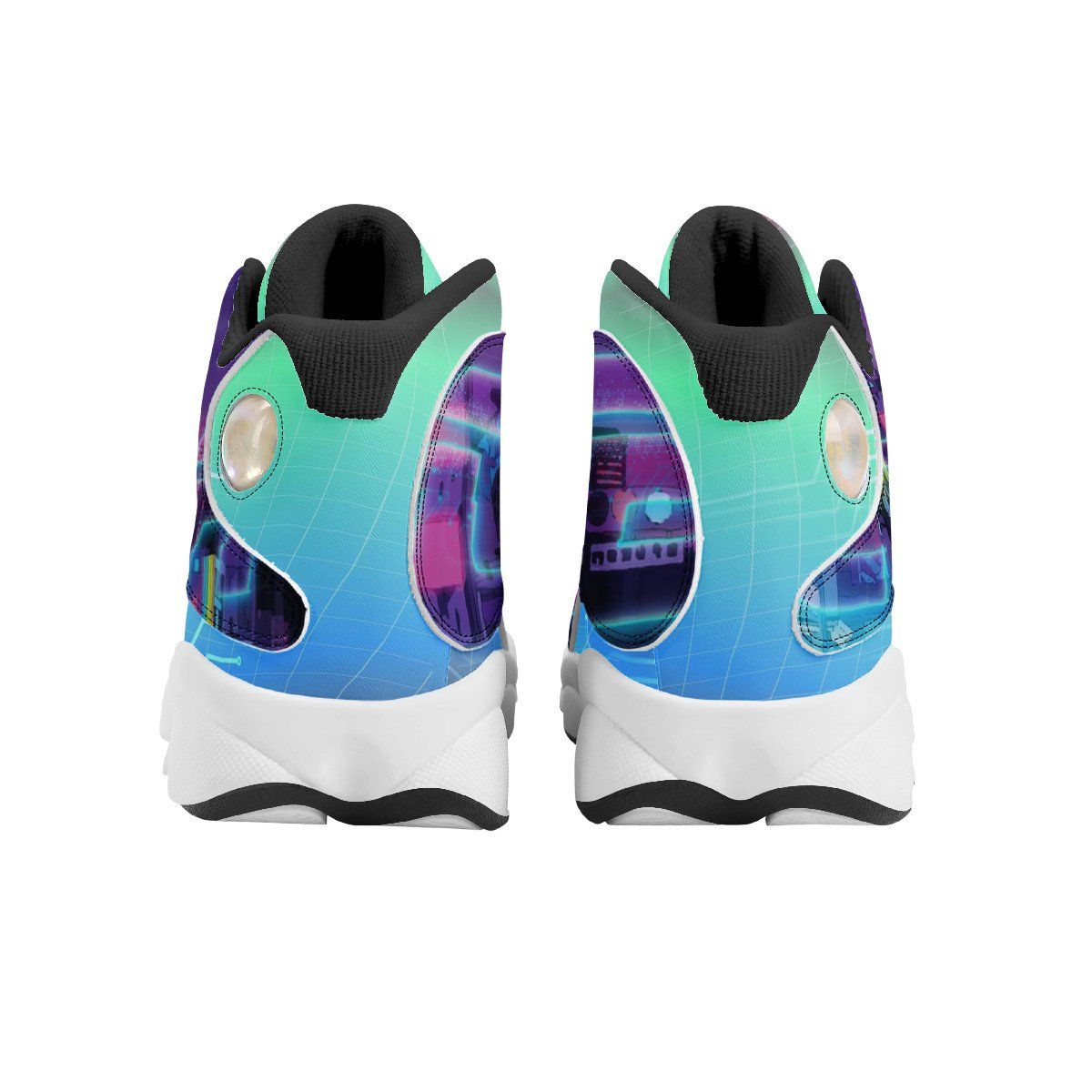 Cyberpunk Retro Sneaker AJ13, Sneaker noxfan 