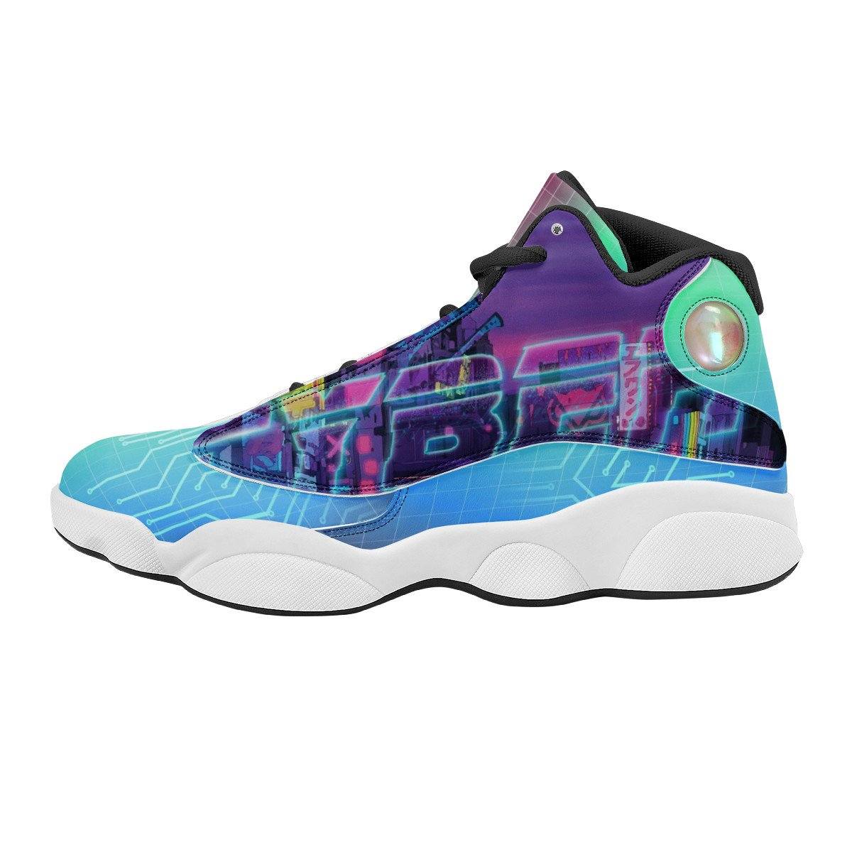 Cyberpunk Retro Sneaker AJ13, Sneaker noxfan 