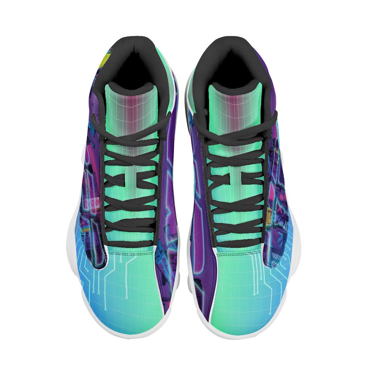 Cyberpunk Retro Sneaker AJ13, Sneaker noxfan 