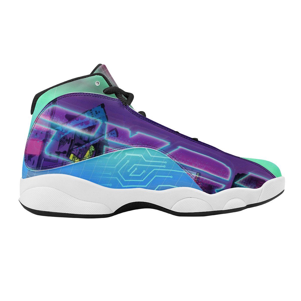 Cyberpunk Retro Sneaker AJ13, Sneaker noxfan 