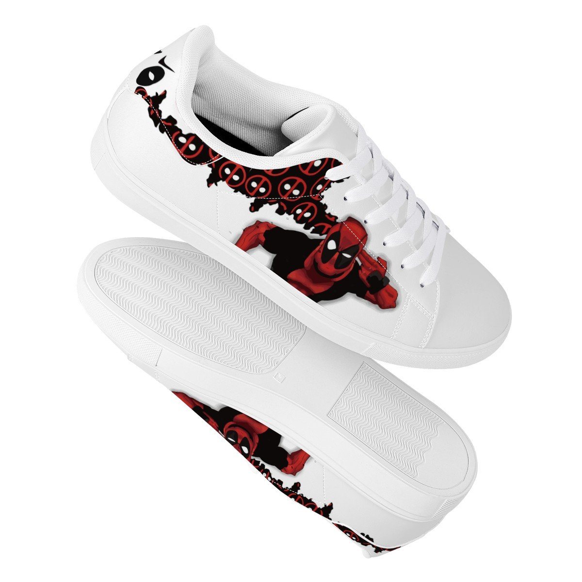 Deadpool Low Top Sneaker Stan Smith, Deadpool noxfan 