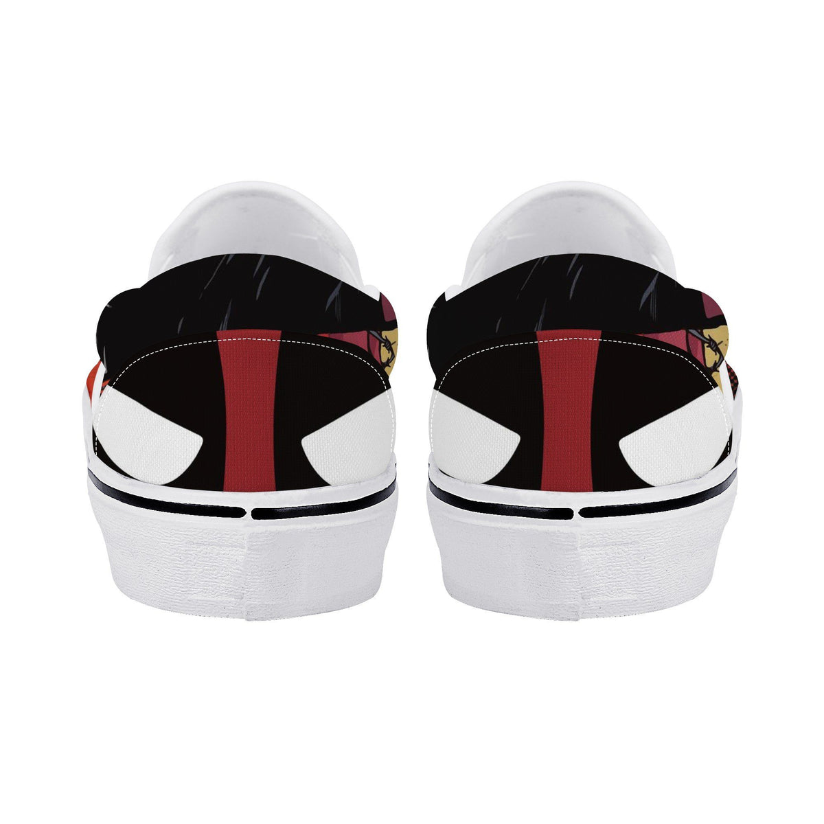 Deadpool Custom Vans Slip On Shoes