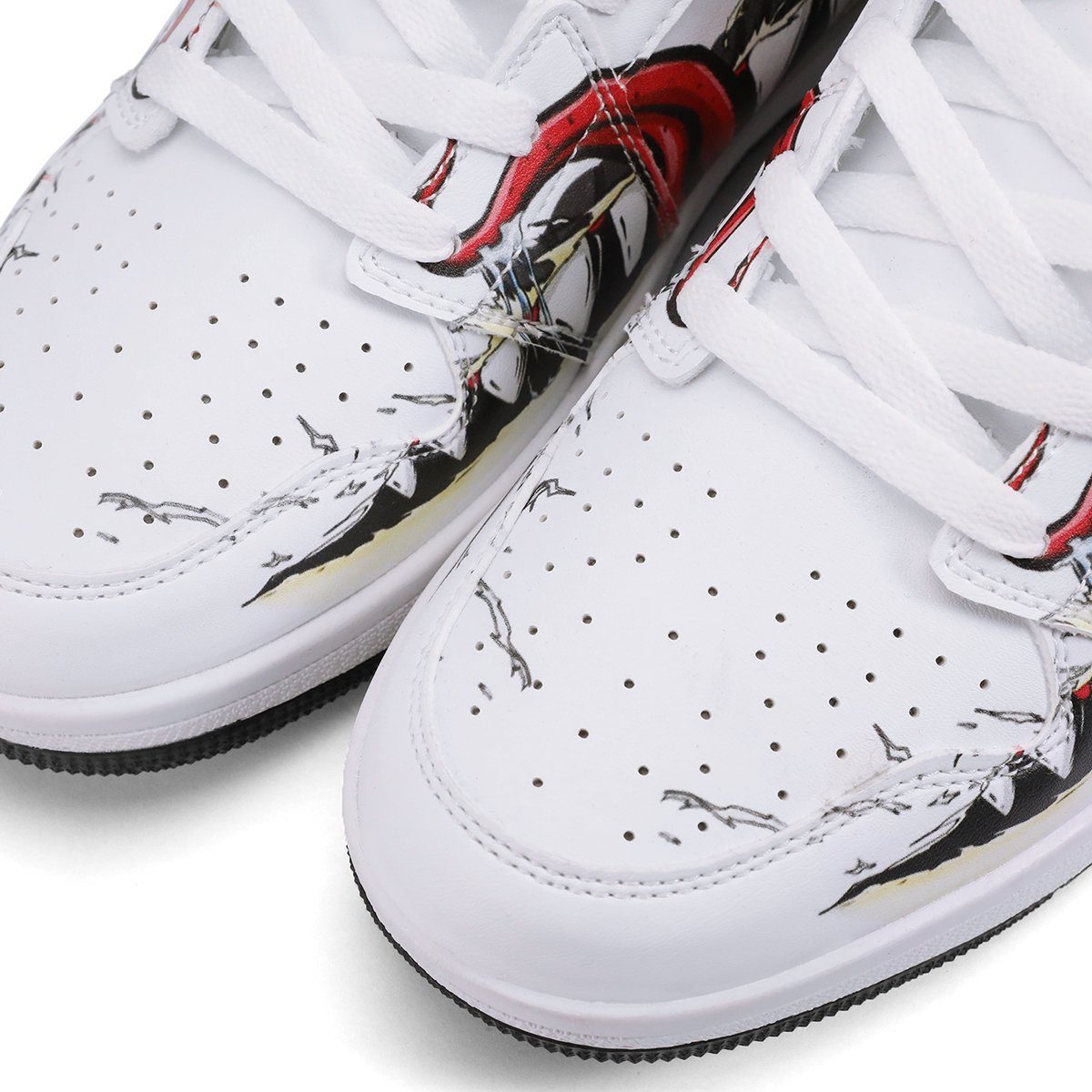 Demon Mouth High Top Leather Sneaker High-top, Sneaker noxfan 