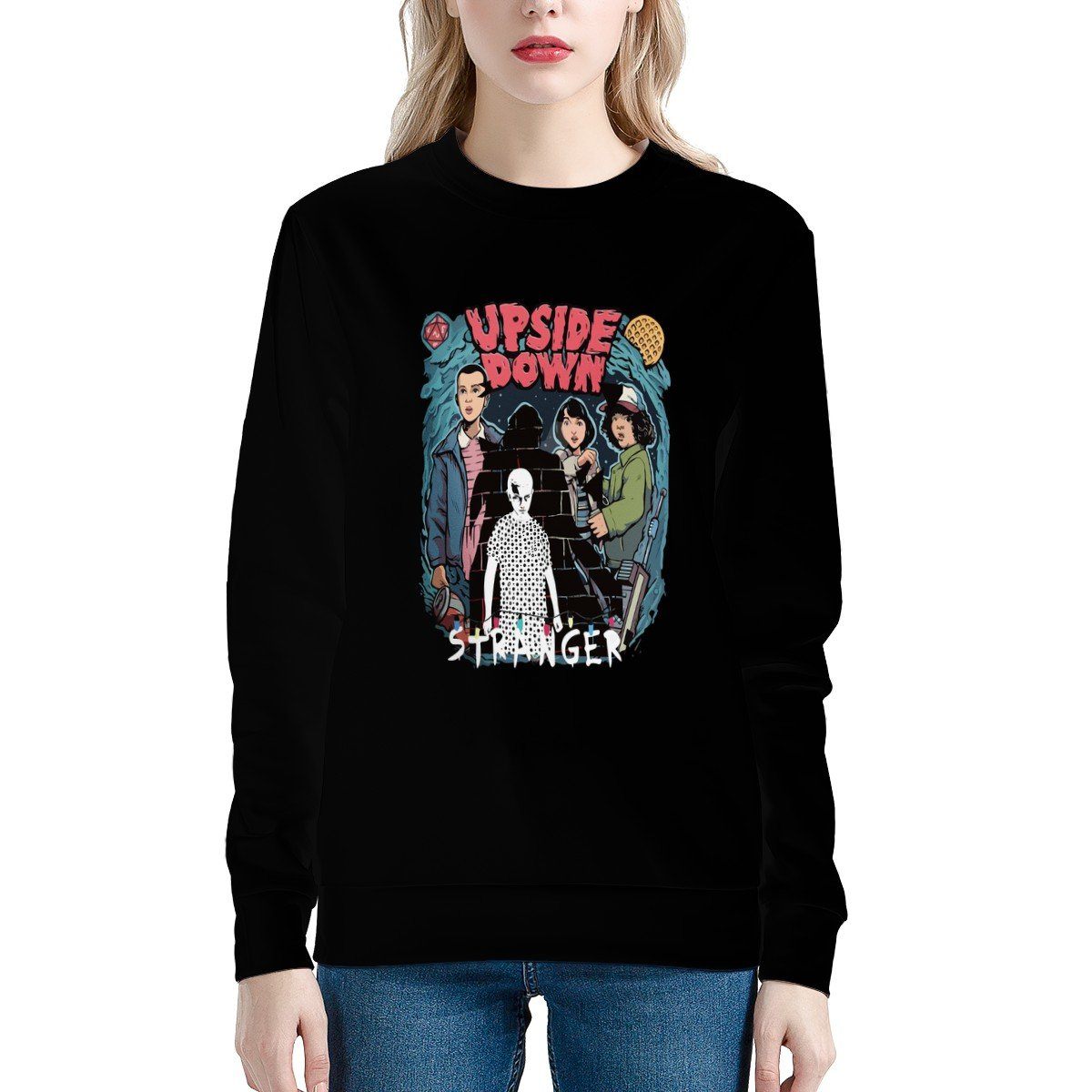 Eleven Sweatshirt Sweatshirt, Horror, Stranger Things noxfan 