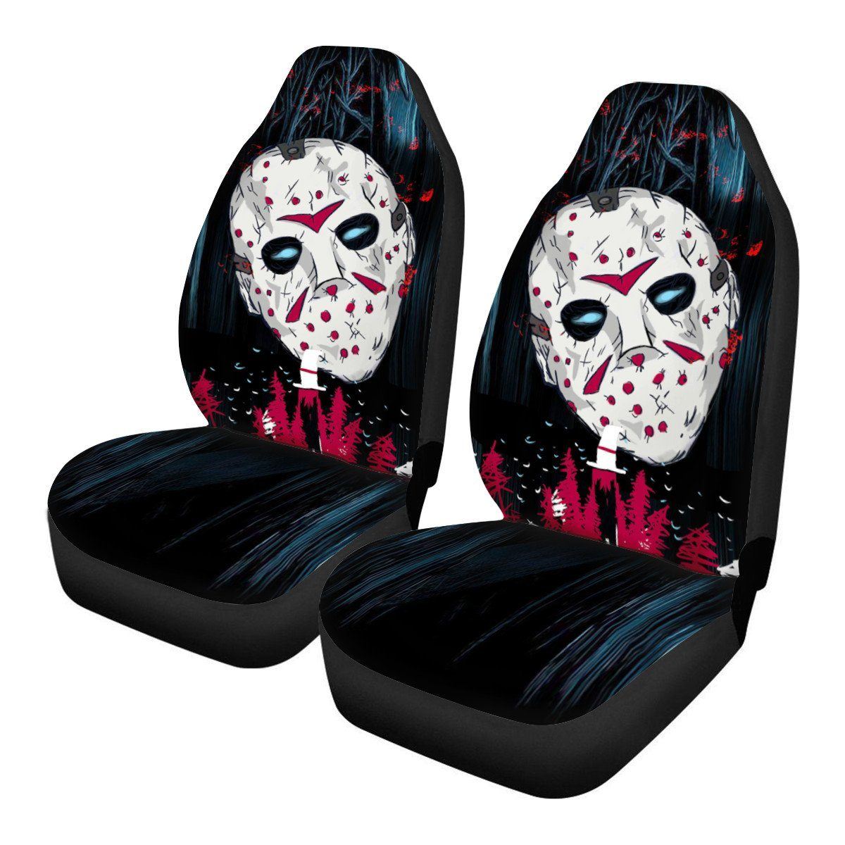 Friday The 13th Custom Car Seat Covers