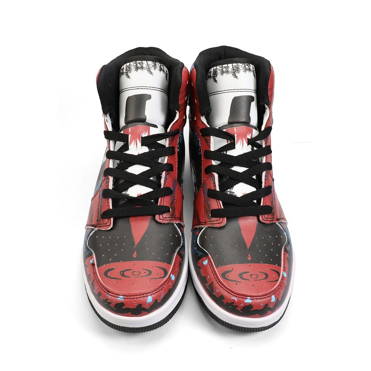 Friday The 13th High Top Leather Sneaker Custom Jordan 1, Horror, Jason Voorhees noxfan 