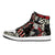 Friday The 13th High Top Leather Sneaker Custom Jordan 1, Horror, Jason Voorhees noxfan Women US5.5 (EU36) 