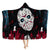 Friday The 13th Hooded Blanket Hooded Blanket, Horror, Jason Voorhees noxfan Kids (45"T x 60"W) 