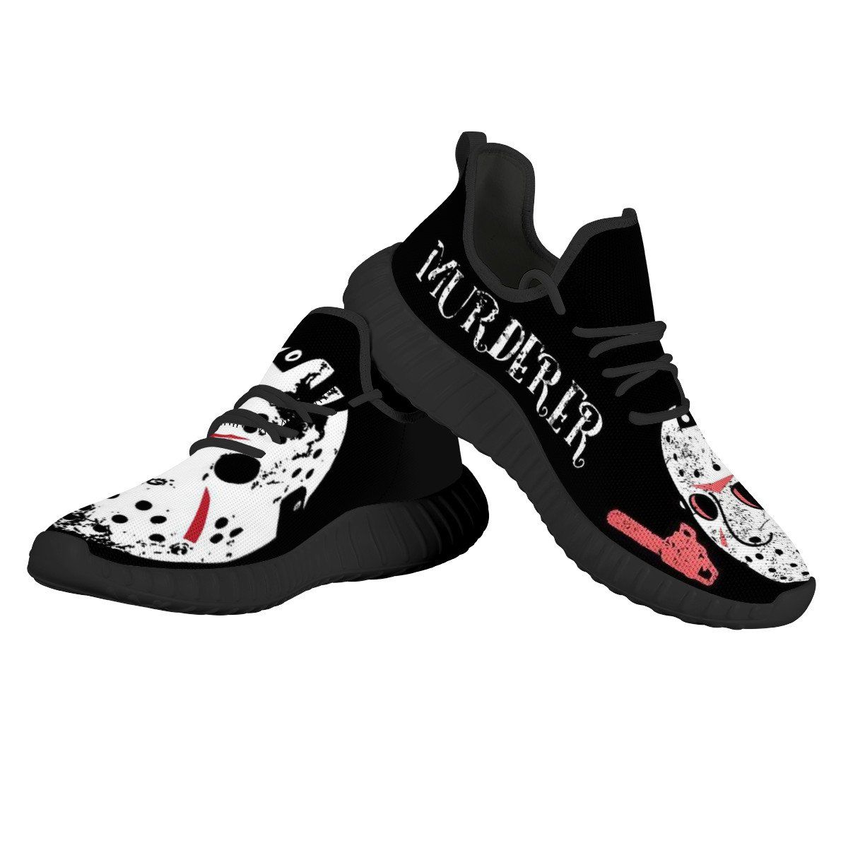 Friday The 13th Mesh Knit Sneaker Yeezy, Horror, Jason Voorhees noxfan 