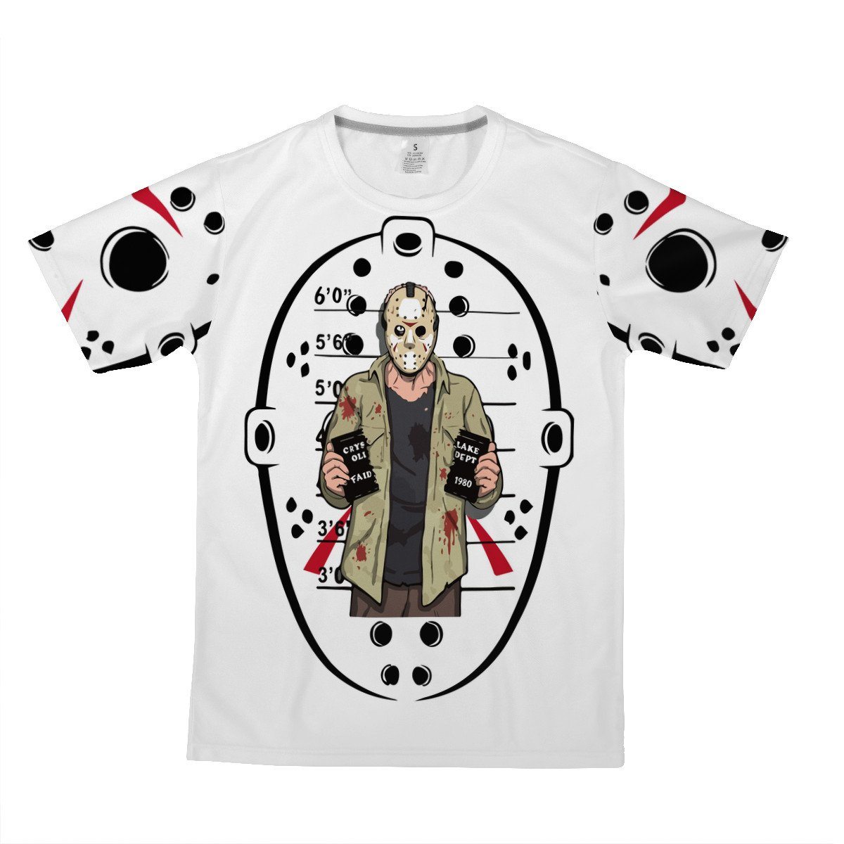 Friday The 13th Shirt, Horror, Jason Voorhees noxfan XS 