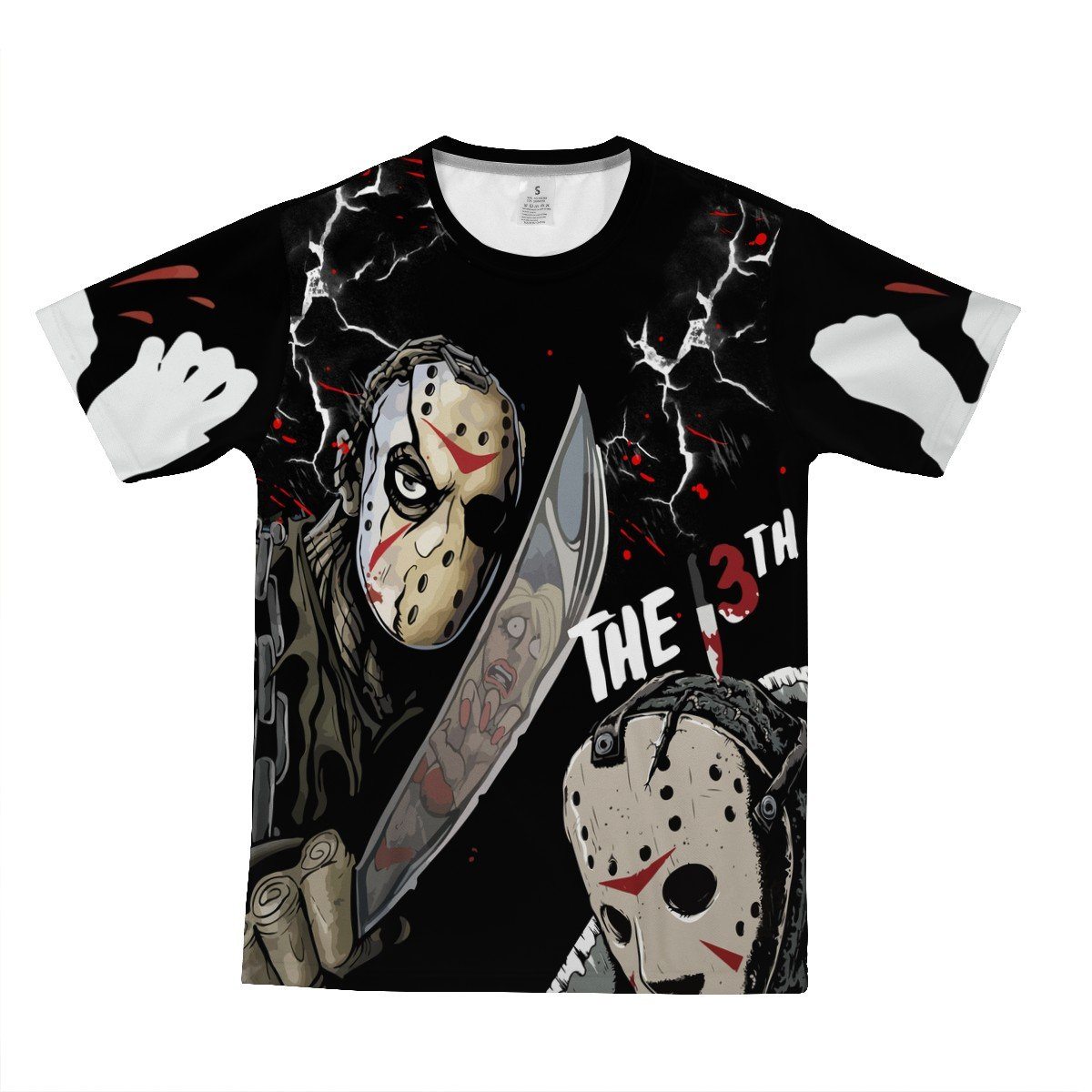 Friday The 13th Shirt, Horror, Jason Voorhees noxfan XS 