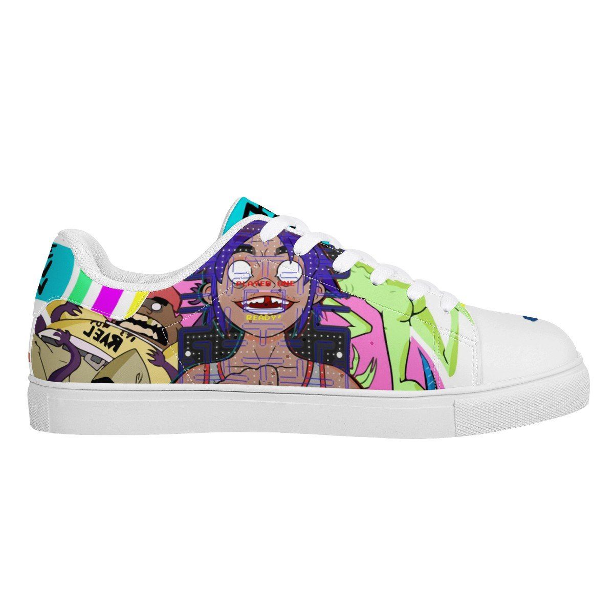 Gorillaz Low Top Sneaker Stan Smith, Rapper, Gorillaz noxfan 