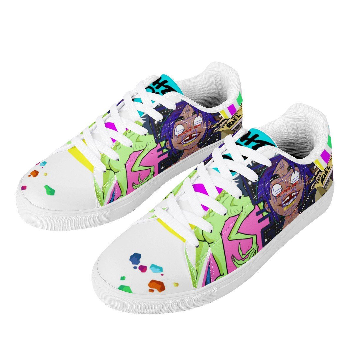 Gorillaz Low Top Sneaker Stan Smith, Rapper, Gorillaz noxfan 