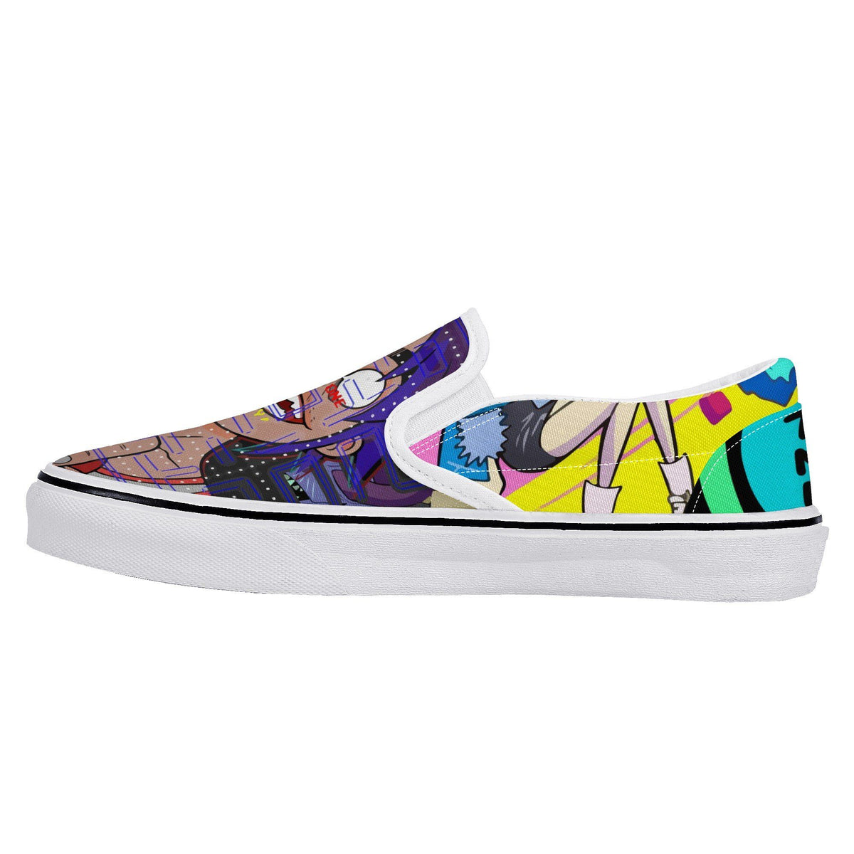Gorillaz Custom Vans Slip On Shoes