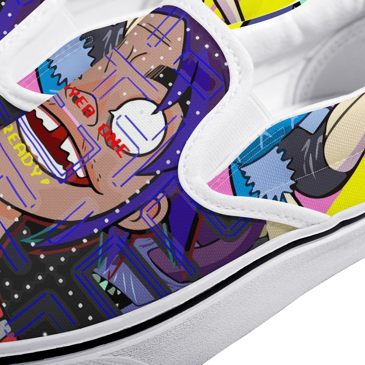 Gorillaz Custom Vans Slip On Shoes
